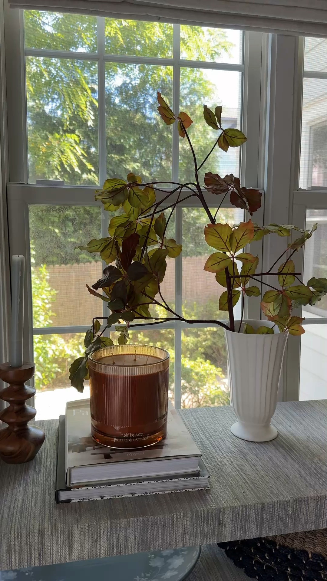 Fall accessories worth grabbing right now! I have 5 stems of these branches that I’ve split up into smaller vases throughout our home this year and I love how they look! I also splurged on a massive version of my favorite fall candle, grabbed new taper candlesticks and this little vase and bubble candle dish combo is so cute!!

#LTKHome #LTKSeasonal #LTKselfcare