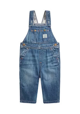 Ralph Lauren Childrenswear Baby Boys Cotton Denim Overall | Belk