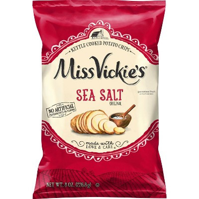Miss Vickie's Sea Salt Potato Chips - 8oz | Target