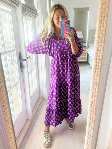 A great maxi throw on dress from Amazon! Comes in other colors, wearing a small  

#LTKSeasonal #LTKstyletip #LTKfindsunder50