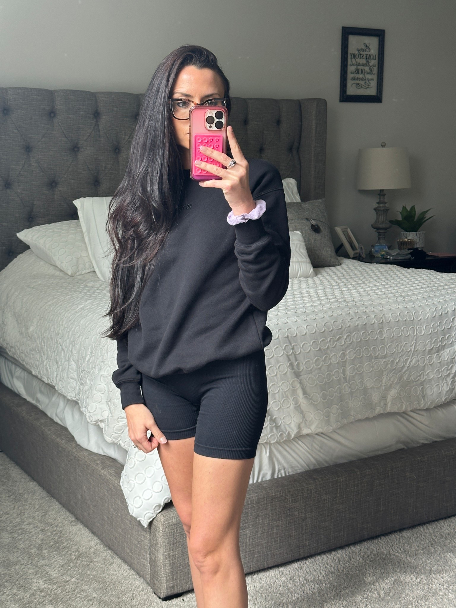 All black gym
Fit today - small in both 

#LTKFindsUnder50 #LTKStyleTip #LTKActive