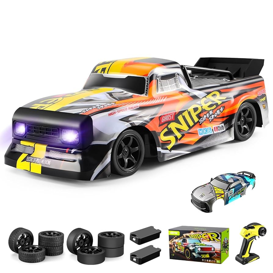 4DRC Rc Car, 2.4Ghz High Speed RC Drift Car, 4WD Drifting Racing Remote Control Monster Truck 30+... | Amazon (US)