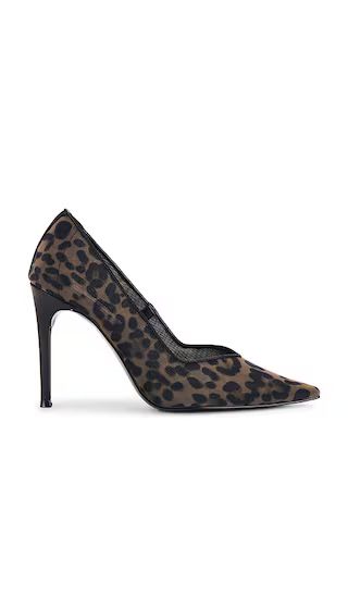 Raz Heel in Leopard Mesh | Revolve Clothing (Global)