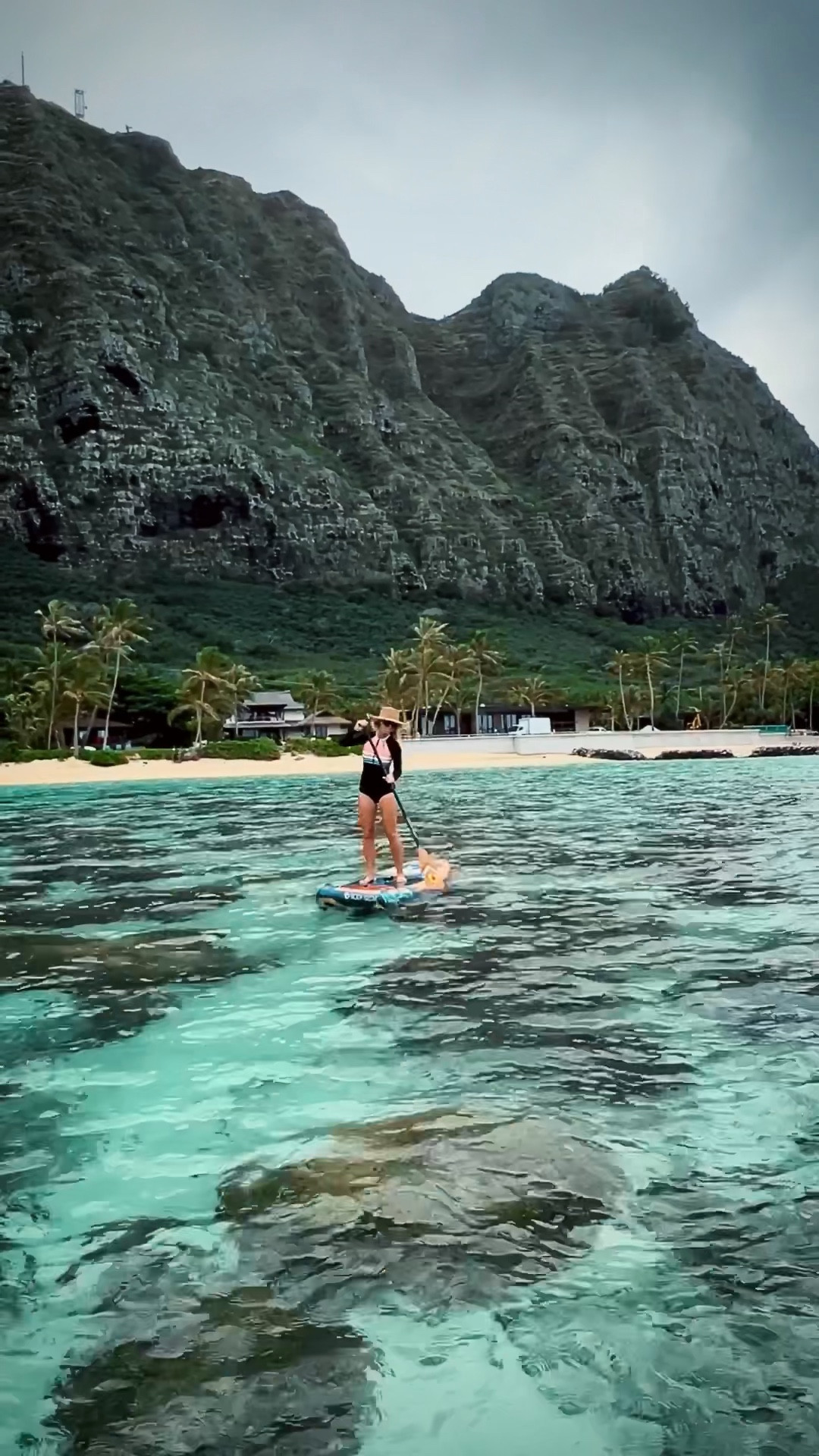 Fun times paddle boarding! I usually wear a bodysuit to protect my back from burning ☀️

#LTKActive #LTKU #LTKootd