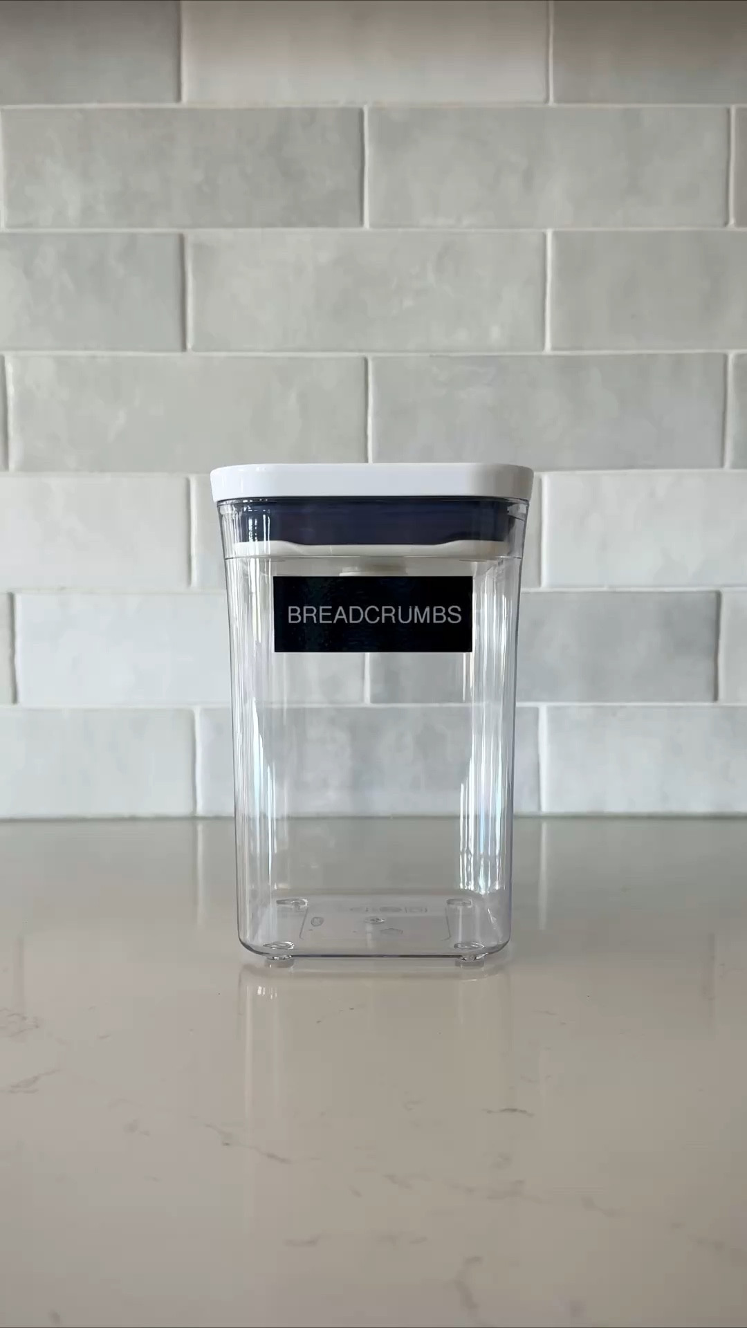 One of my favorite pantry containers. Clear, stackable, and easy to see when you’re running low. I’ve linked the exact OXO pop container I use for items like breadcrumbs  

#LTKHome
