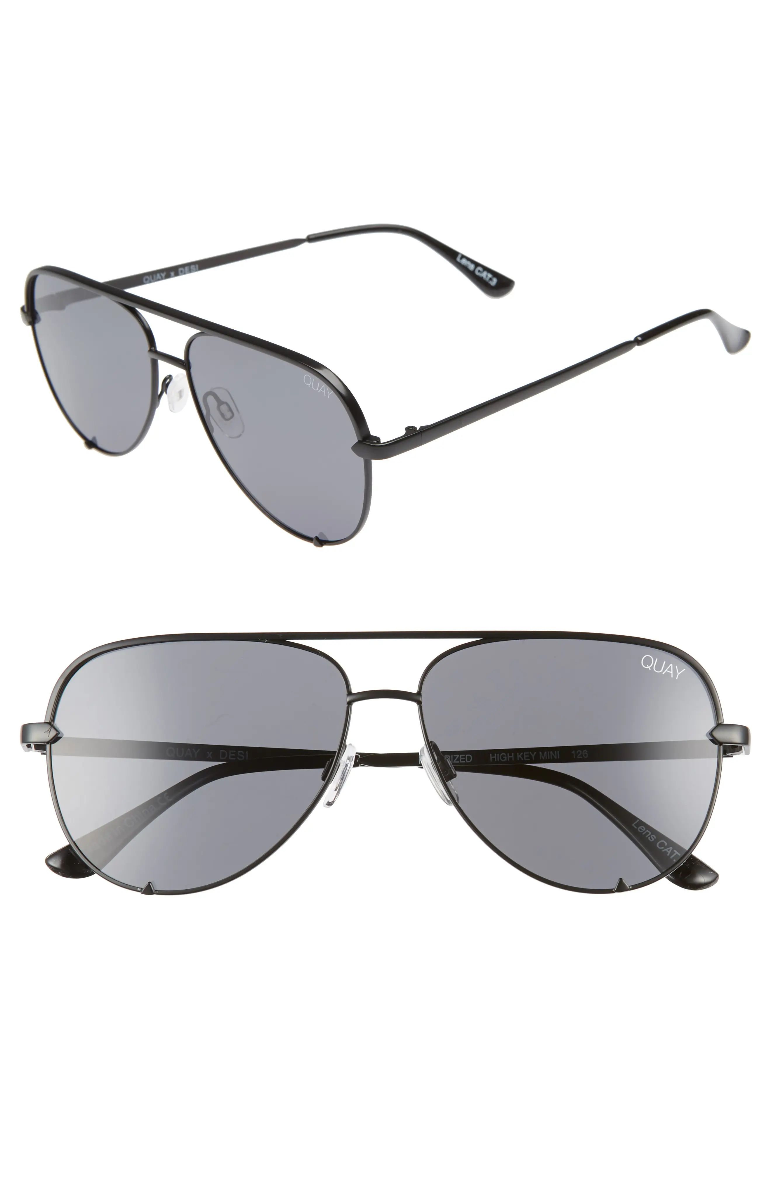 x Desi Perkins High Key Mini 57mm Aviator Sunglasses | Nordstrom