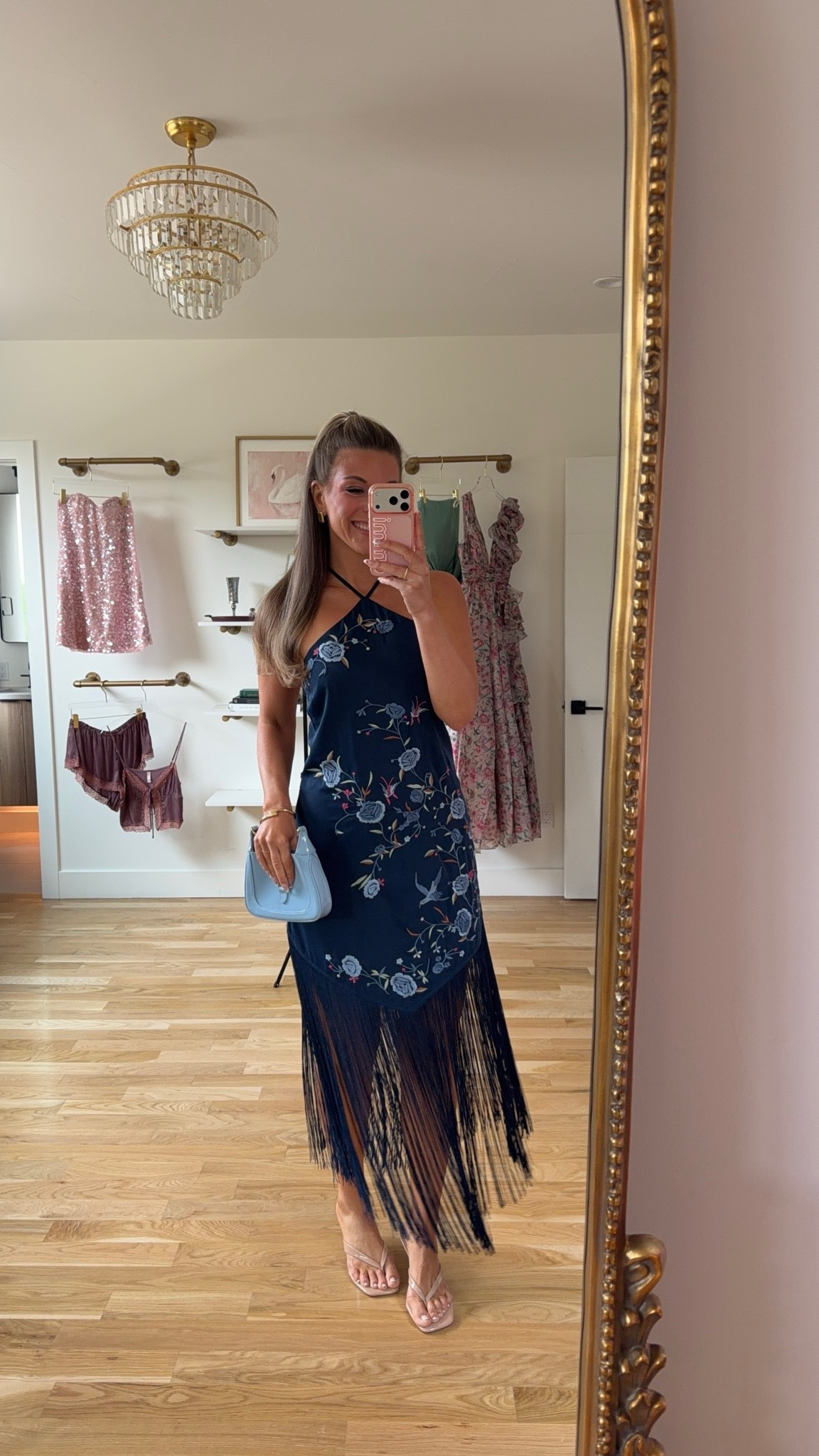 navy floral embroidery halter with fringe hem summer wedding guest summer event dress 💍

I’m 5’4” and wearing my normal size 2/small 

electric picks: emerson20

summer wedding guest dresses, wedding guest dresses, cocktail dresses, semi-formal dresses, black tie wedding guest dresses, destination wedding guest dresses, garden party dresses, wedding guest outfit ideas

#LTKSeasonal #LTKootd #LTKWedding