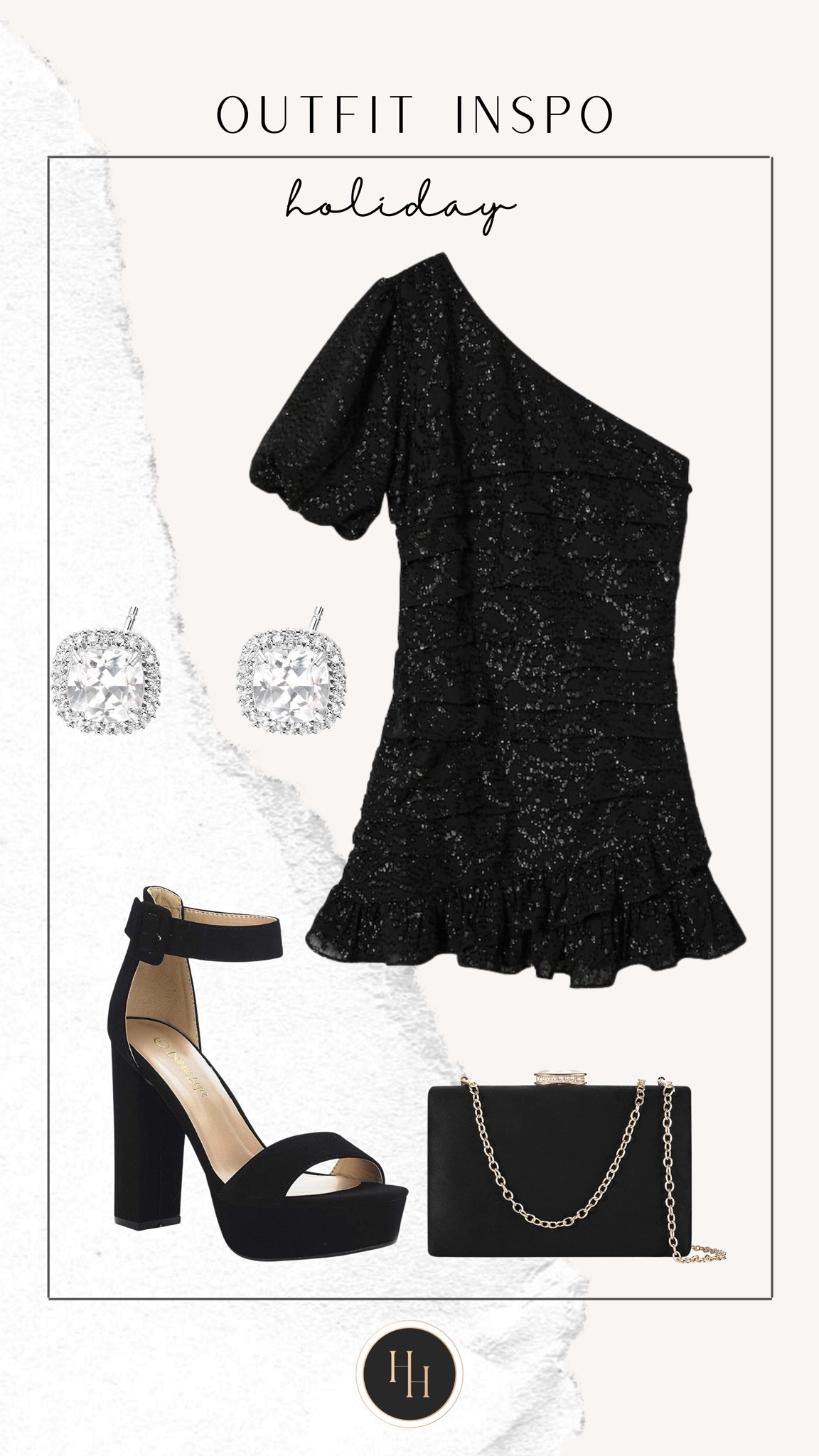 OUTFIT INSPO
holiday! 

Holiday style, style tip, festive, glam, sequin, sparkle, dress, heels, clutch, earrings 

#LTKstyletip #LTKSeasonal #LTKHoliday