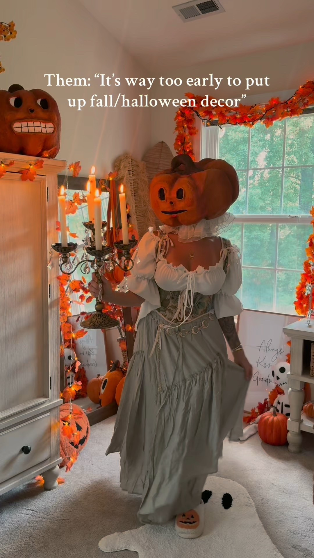 Fall renaissance outfit // maxi skirt // Halloween decor / 

#LTKSeasonal #LTKHome #LTKStyleTip