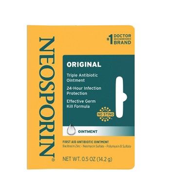Neosporin 24 Hour Infection Protection First Aid Antibiotic Ointment - 0.5oz | Target