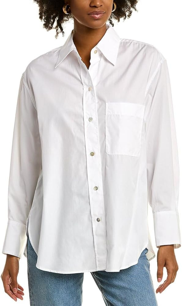 Vince Women's Oversized L/S Shirt | Amazon (US)