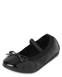Toddler Girls Ballet Flats | The Children's Place  - BLACK | The Children's Place