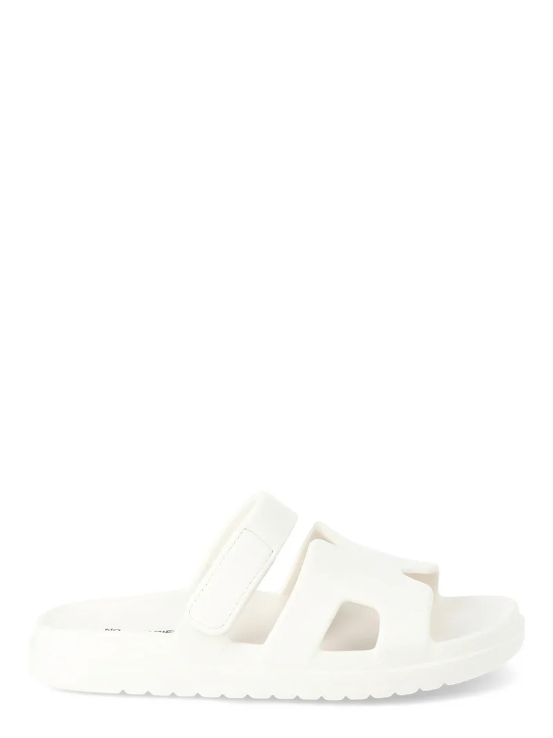 No Boundaries Women's Geo Slide Sandals | Walmart (US)