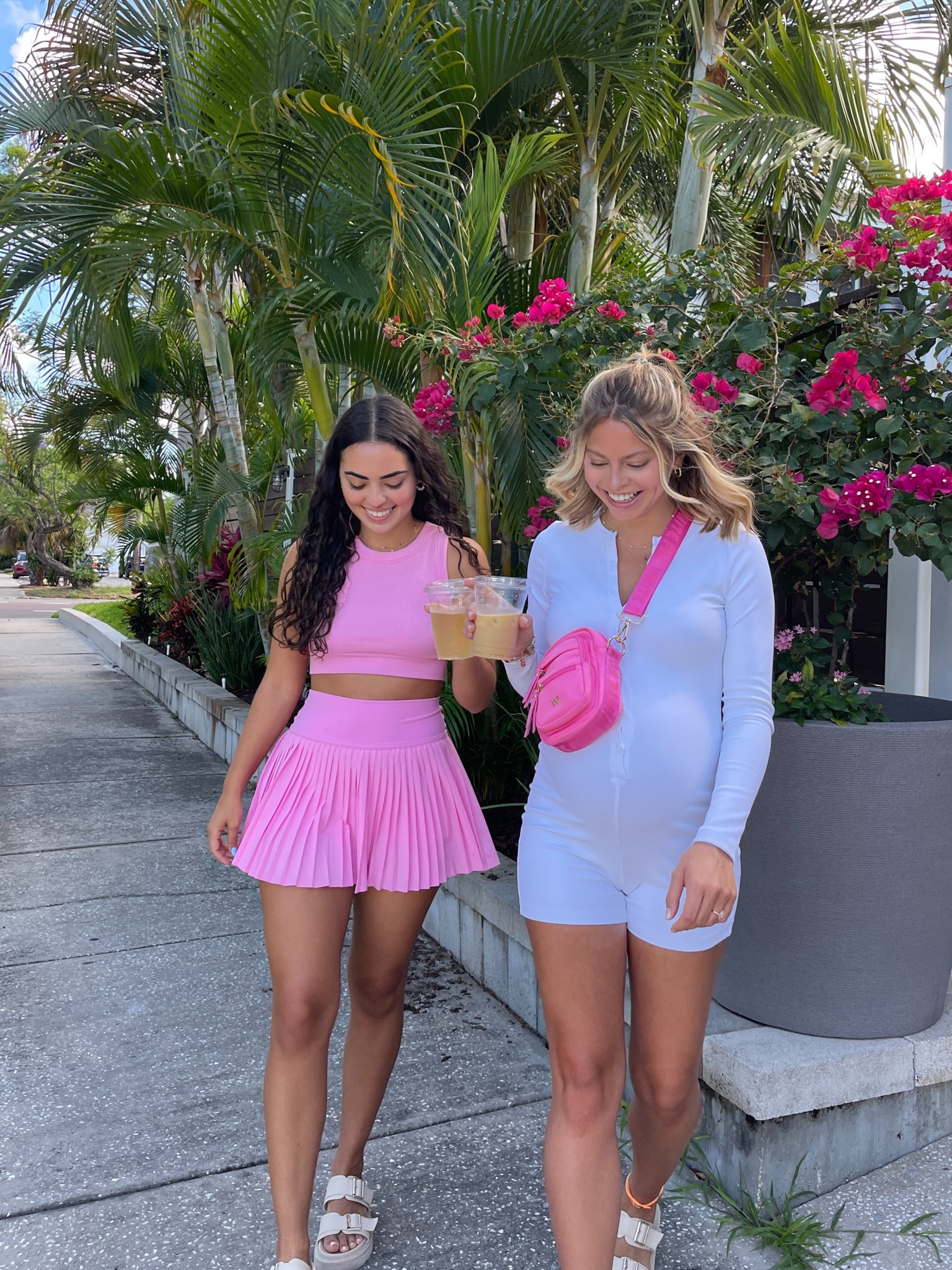 tank is snug, i sized up! skirt is TTS
pink set, workout set, outfit inspo, athletic outfit, tennis skirt, pink set, pickle ball fit, pleated skirt, golf skirt,

#LTKworkwear #LTKSeasonal #LTKunder50