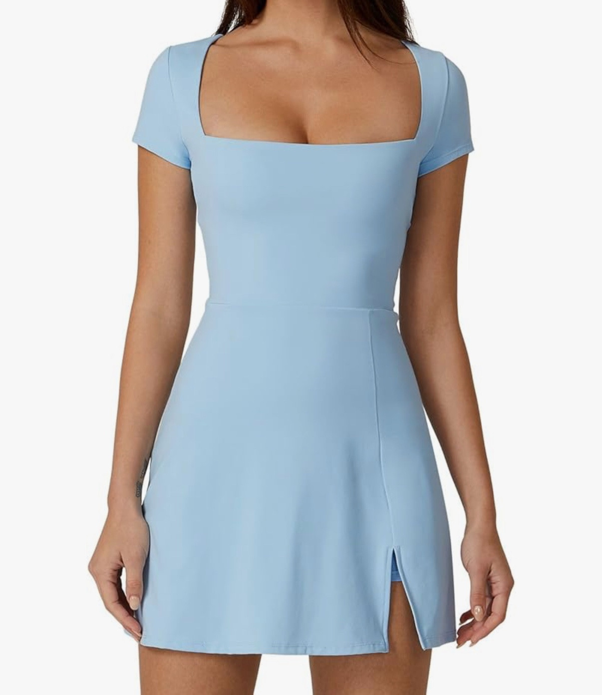 Obsessed with this active dress. Has shaping hidden as well as shorts. It comes in so many colors too!
I’m wearing a M and size 4

#LTKFindsUnder50 #LTKTravel #LTKActive