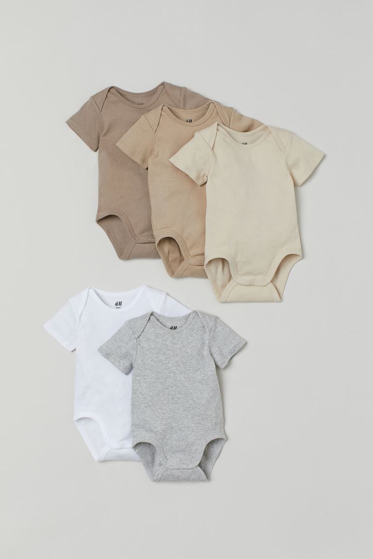 5-pack Bodysuits | H&M (US)