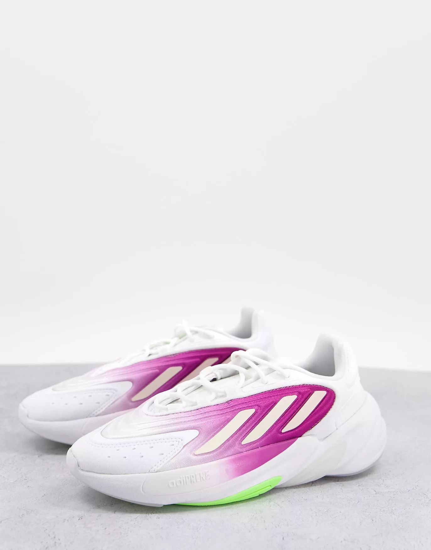 adidas Originals Ozelia trainers in white and purple | ASOS | ASOS (Global)
