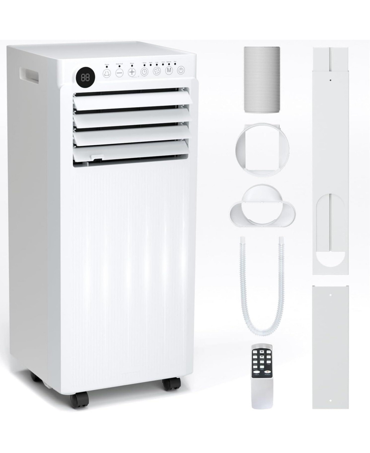 Cowsar 8,000 Btu Portable Ac, 4-in-1 with Timer and Remote | Macy's