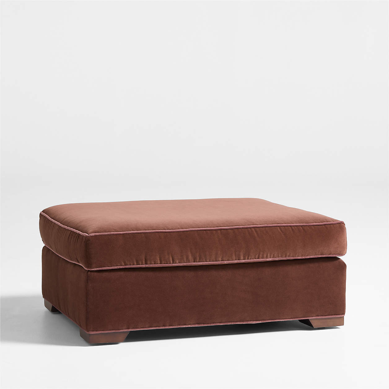 Raffiné Ottoman by Athena Calderone + Reviews | Crate & Barrel | Crate & Barrel
