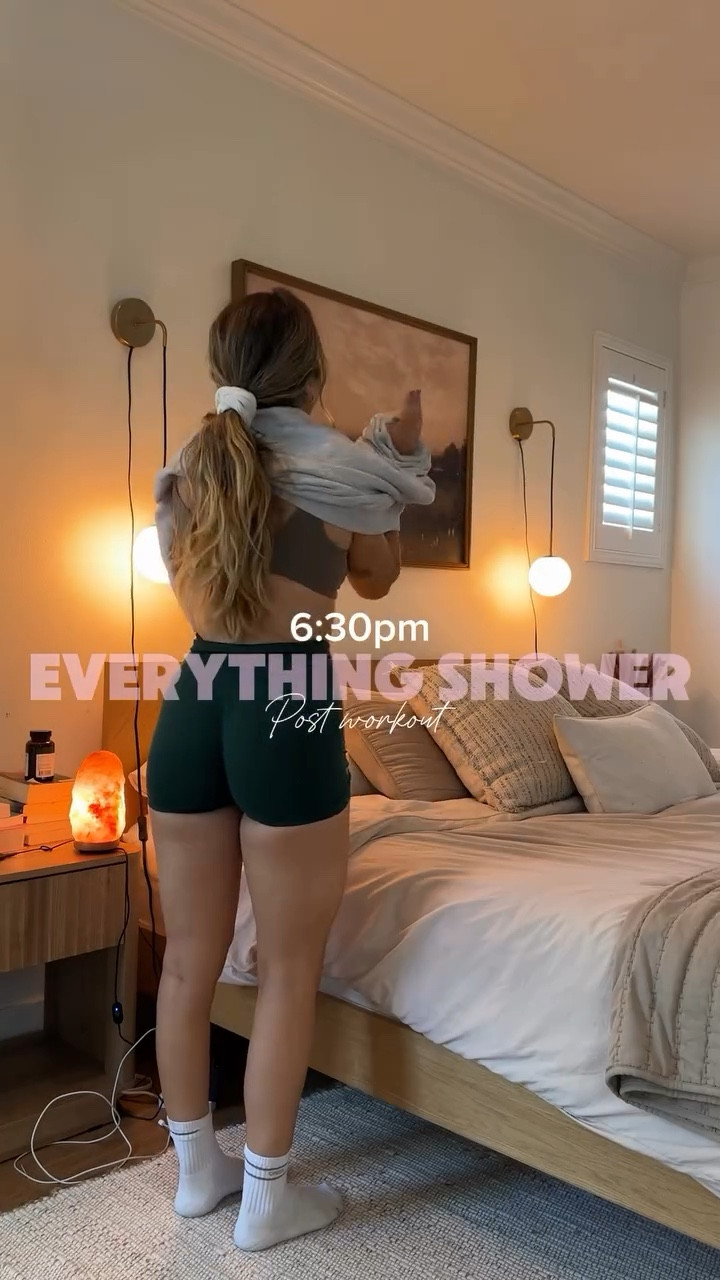Post gym wind down 🫧✨💕🛁

#LTKBeauty #LTKActive #LTKStyleTip