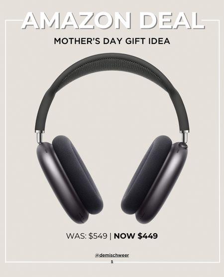 AirPod maxes Amazon deal perfect for Mother’s Day! 

#LTKGiftGuide #LTKSaleAlert