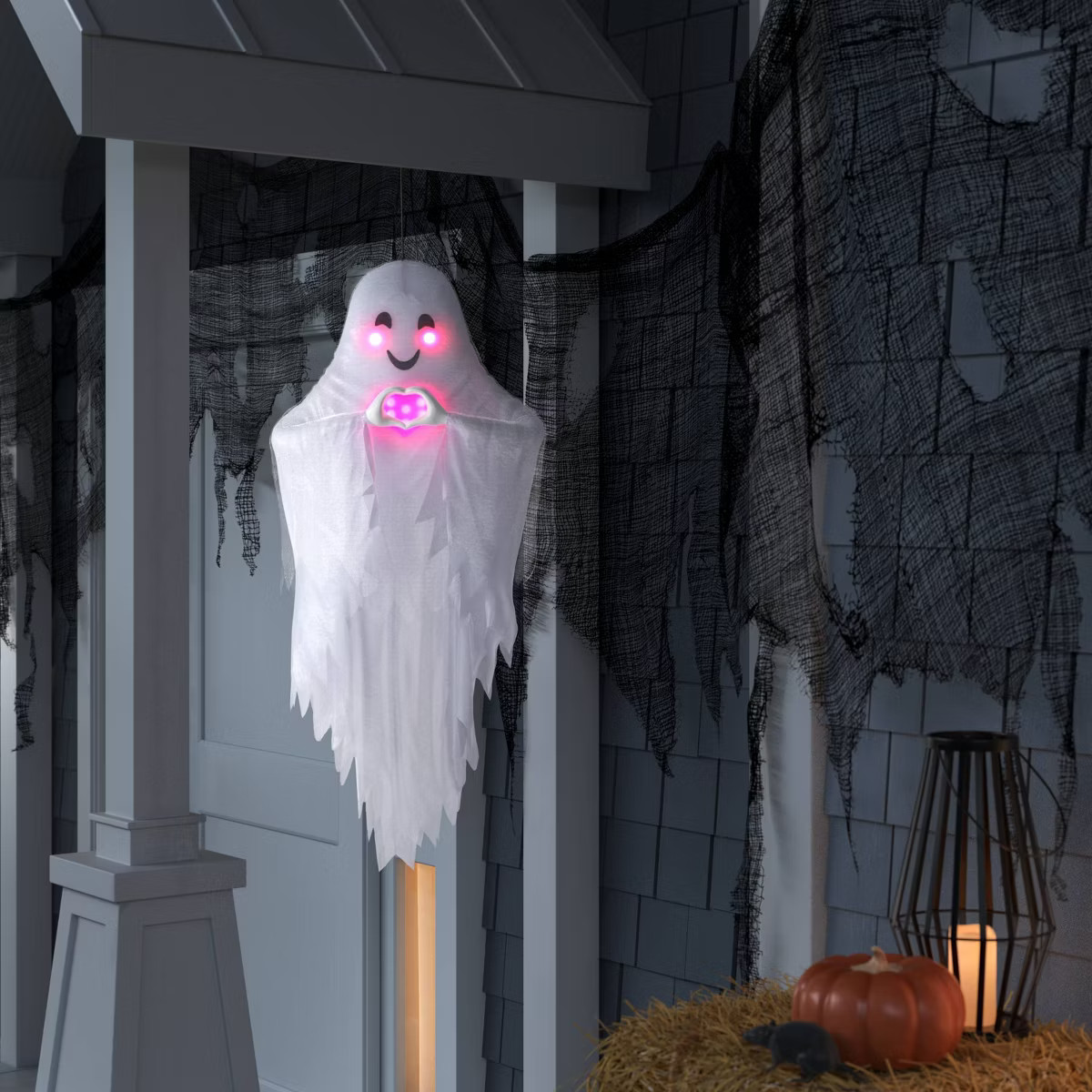 42" Beating Heart Ghost Halloween Decorative Prop White - Hyde and EEK! Boutique™ | Target