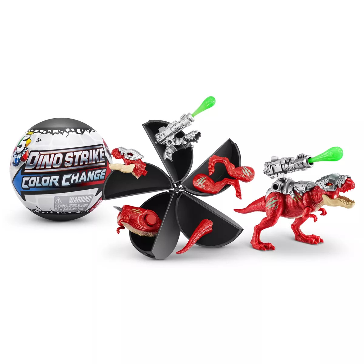 5 Surprise Dino Strike Color Change Capsule Dinosaur Figure | Target