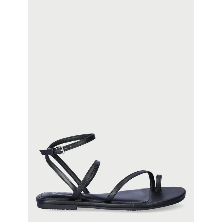 Scoop Women’s Strappy Flat Sandals | Walmart (US)