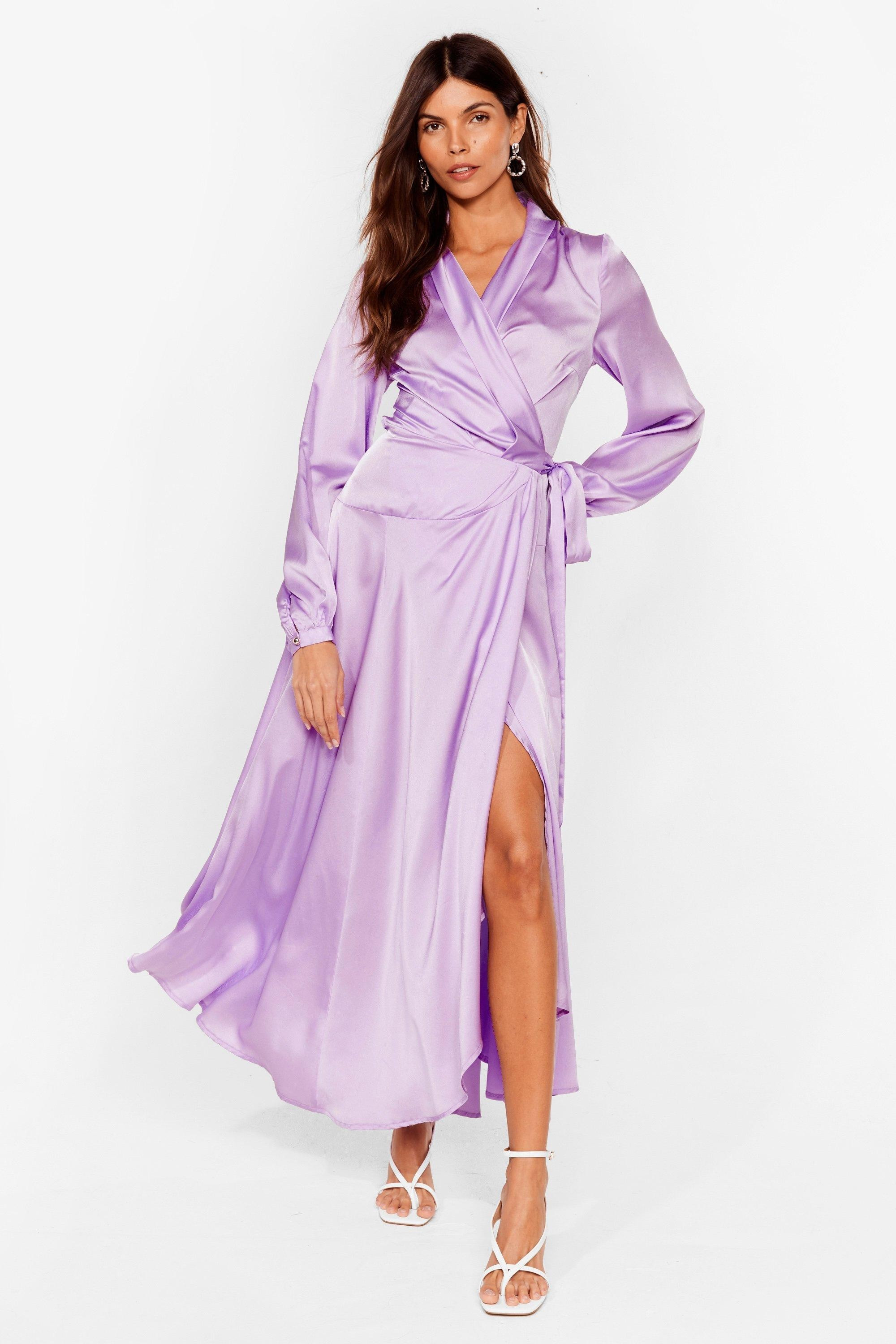 Steal the Spotlight Satin Dress | NastyGal (US & CA)