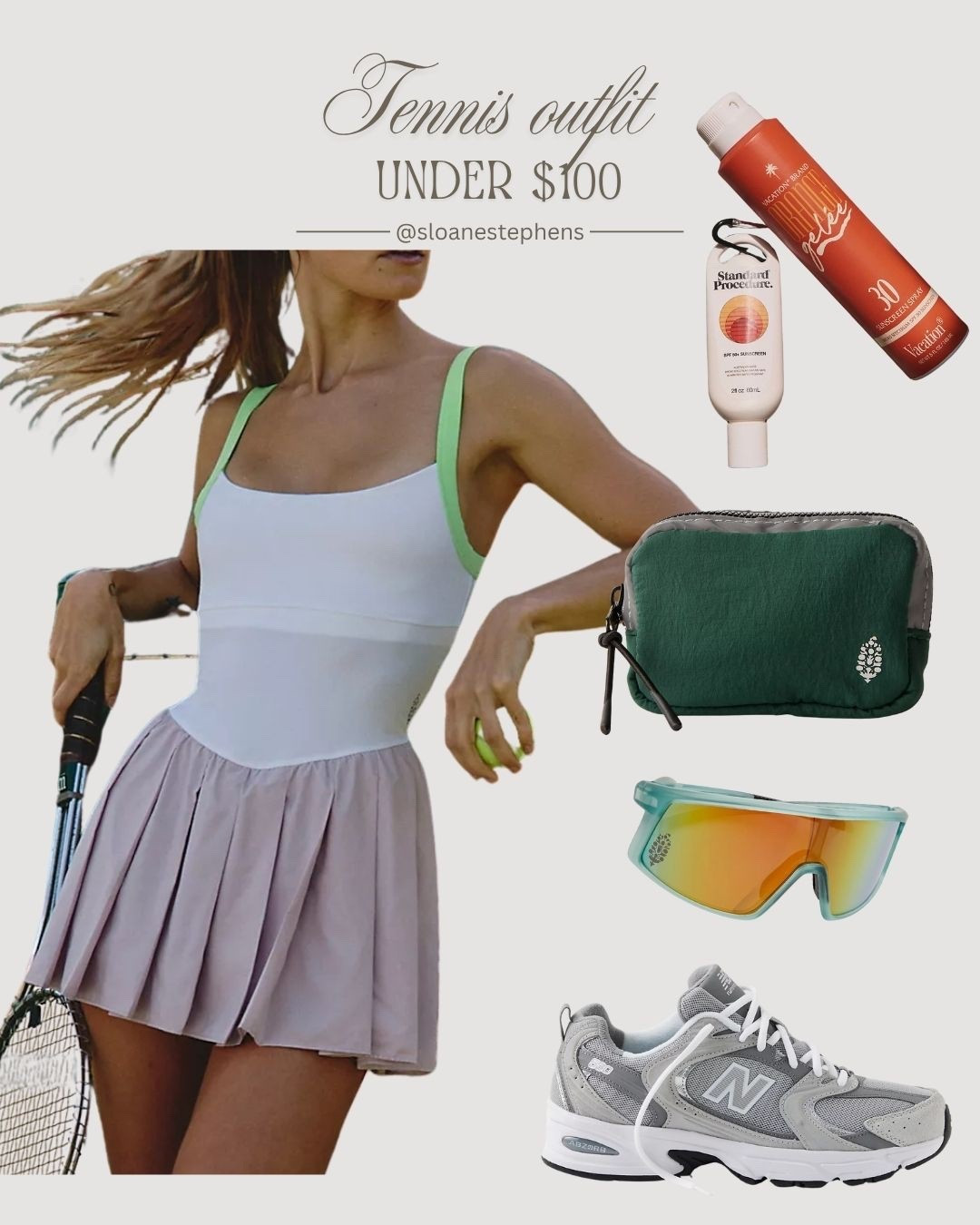 Tennis outfit under $100 🎾✨
Serving looks and savings with this chic court-ready outfit! Perfect for summer workouts, brunch after practice, or just a sporty-chic vibe.
Linked all my favorites — comfy sneakers, a flattering tennis dress, and my go-to SPF essentials 💚


#tennisoutfit #sportystyle #tennisdress #LTKunder100 #LTKfit #LTKfashion #athleisurestyle #summeroutfit #LTKsport #budgetfriendlyfashion #affordableoutfit #LTKfinds #tennisinspired #LTKactivewear #summerstyle

#LTKCyberWeek #LTKActive #LTKGiftGuide
