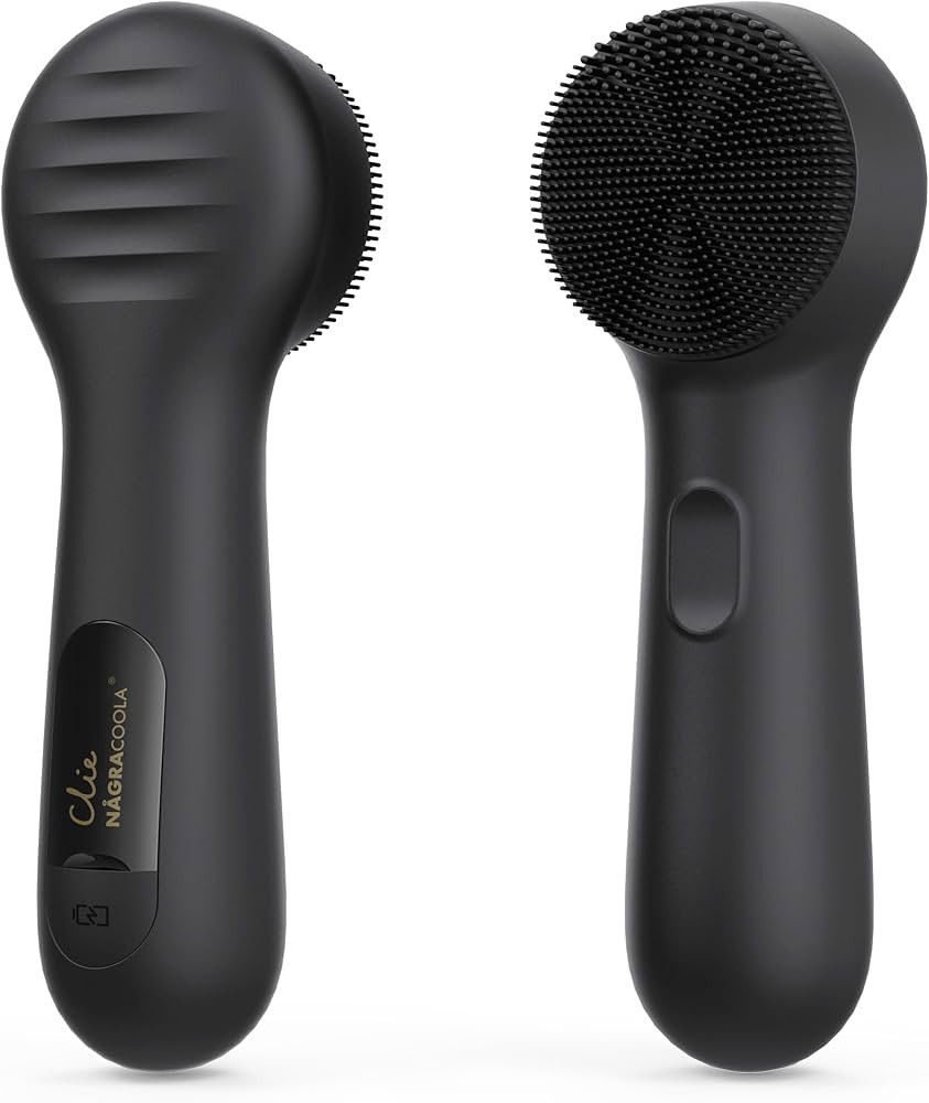 Facial Cleansing Brush, Upgraded NågraCoola CLIE 2 Silicone Face Scrubber, Rechargeable, Waterpr... | Amazon (US)