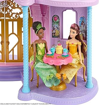 Mattel Disney Princess Toys, Ultimate Castle 4 Ft Tall with Lights & Sounds, 3 Levels, 10 Play Ar... | Amazon (US)