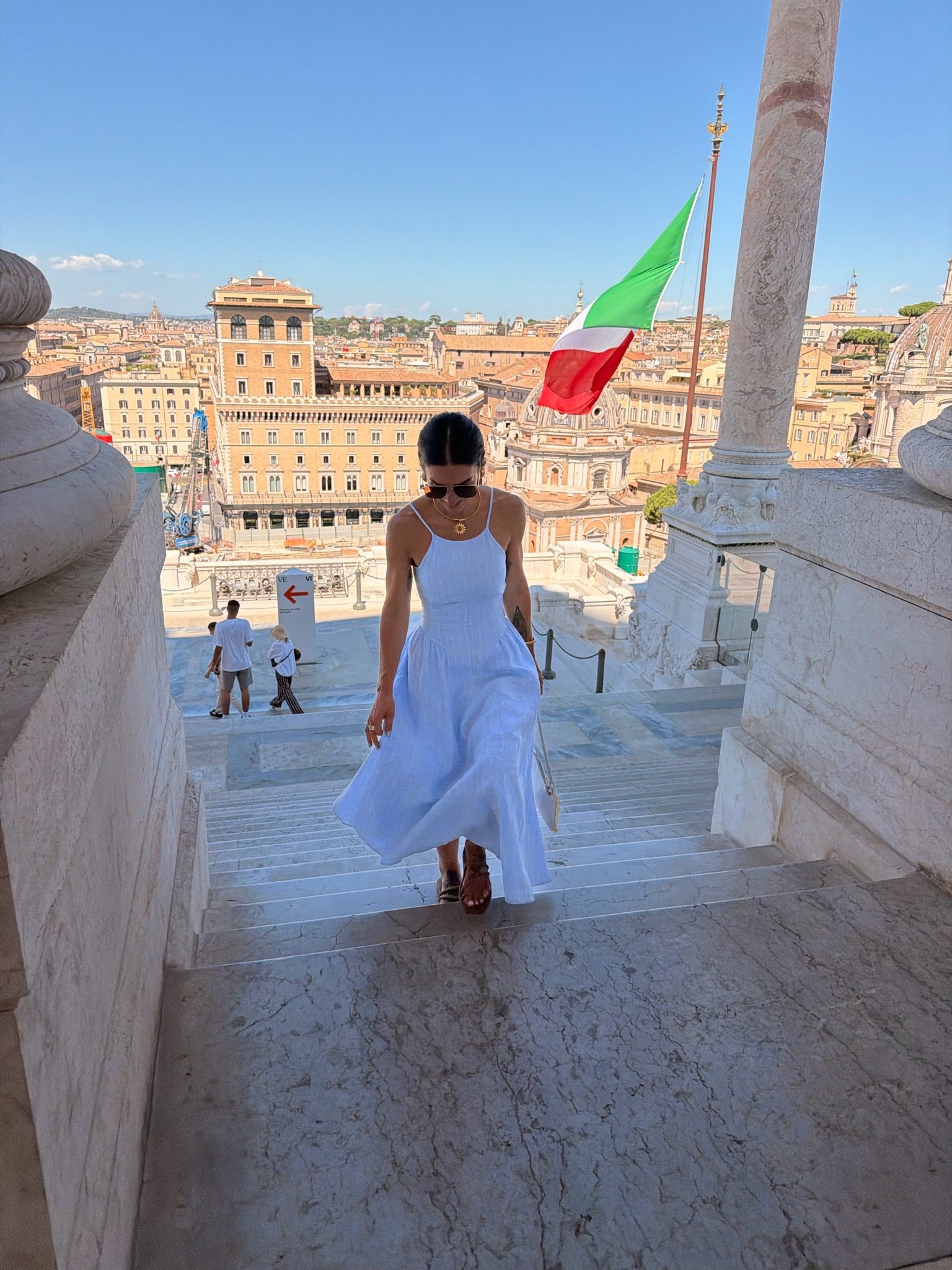 Playing tourist in Rome.