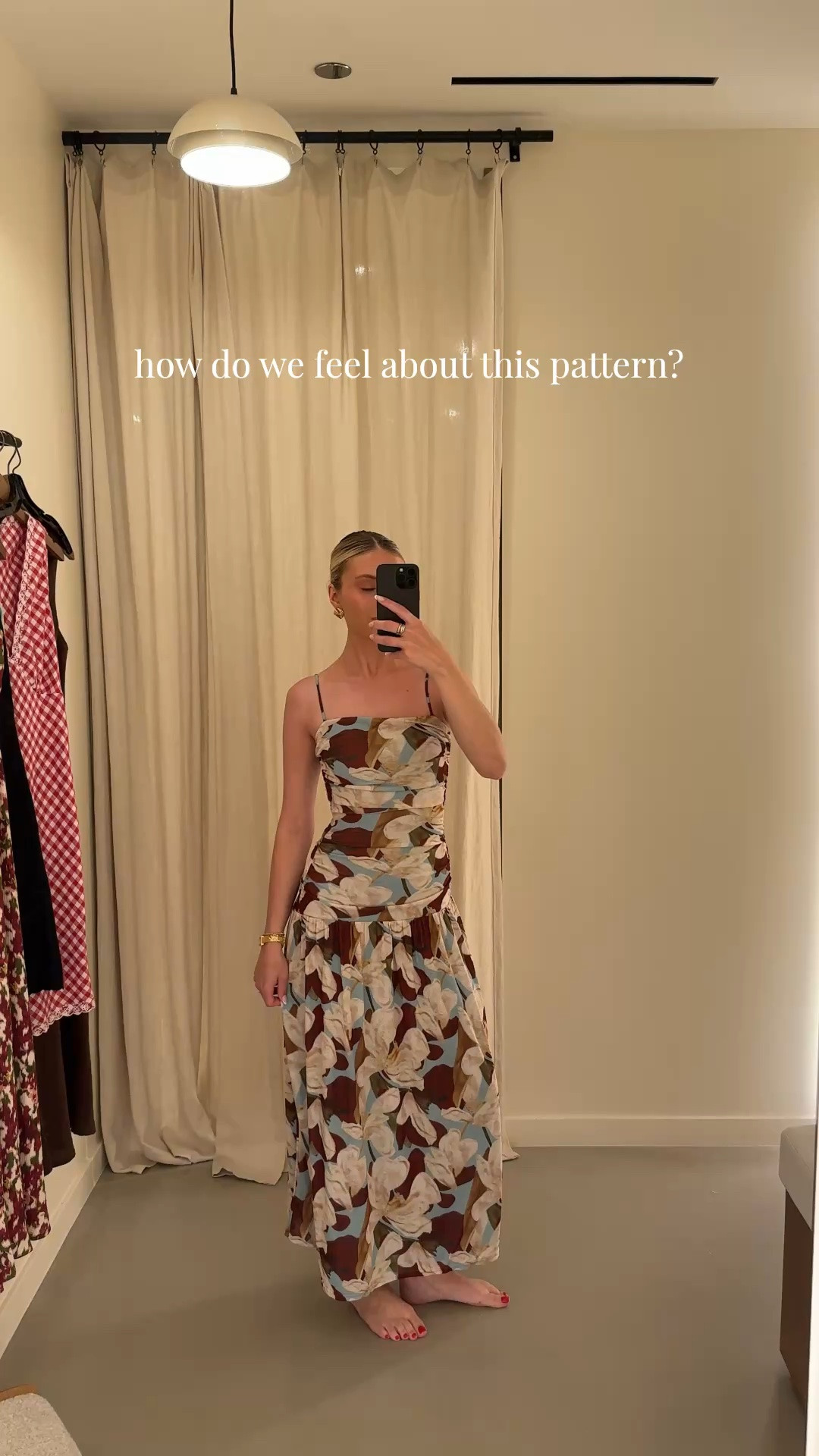 Not my favorite pattern on me personally but I loved this silhouette!

#LTKmorningroutine #LTKstorytime #LTKootd
