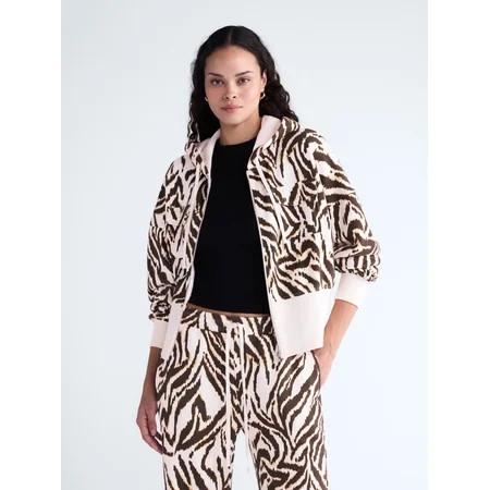 Scoop Women’s and Women’s Plus Full Zip Hoodie, Sizes XS-4X | Walmart (US)