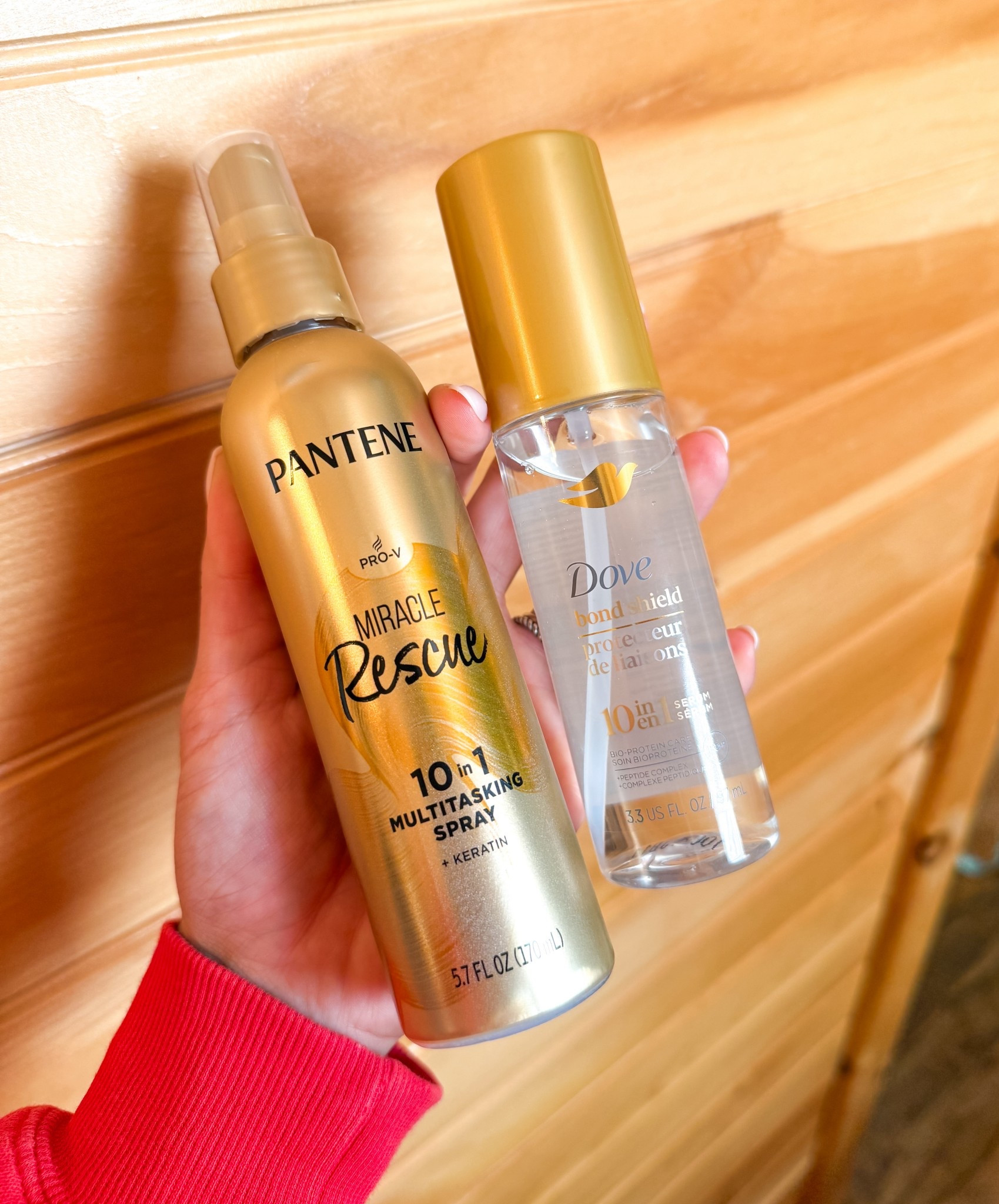 Two hair products I’ve been loving lately, this is my second time purchasing these. I love the leave in spray and it smells so good! The dove oil is SO LIGHT which I love because my hair seems to get greasier quick these days. 🙄

#LTKgrwm #LTKselfcare #LTKBeauty
