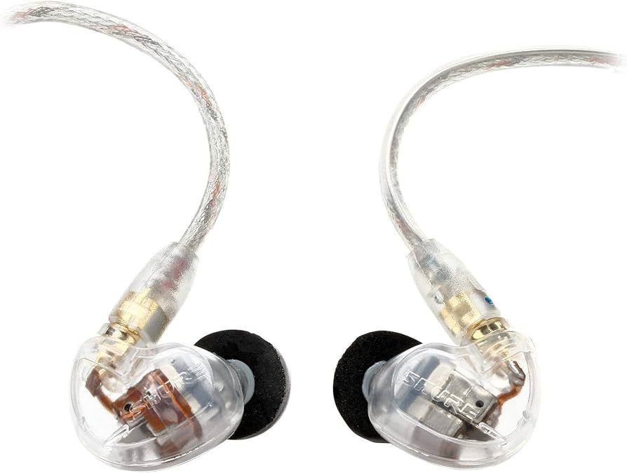 Shure SE535-CL Professional Sound Isolating Earphones, High Definition Sound + Natural Bass, Thre... | Amazon (US)