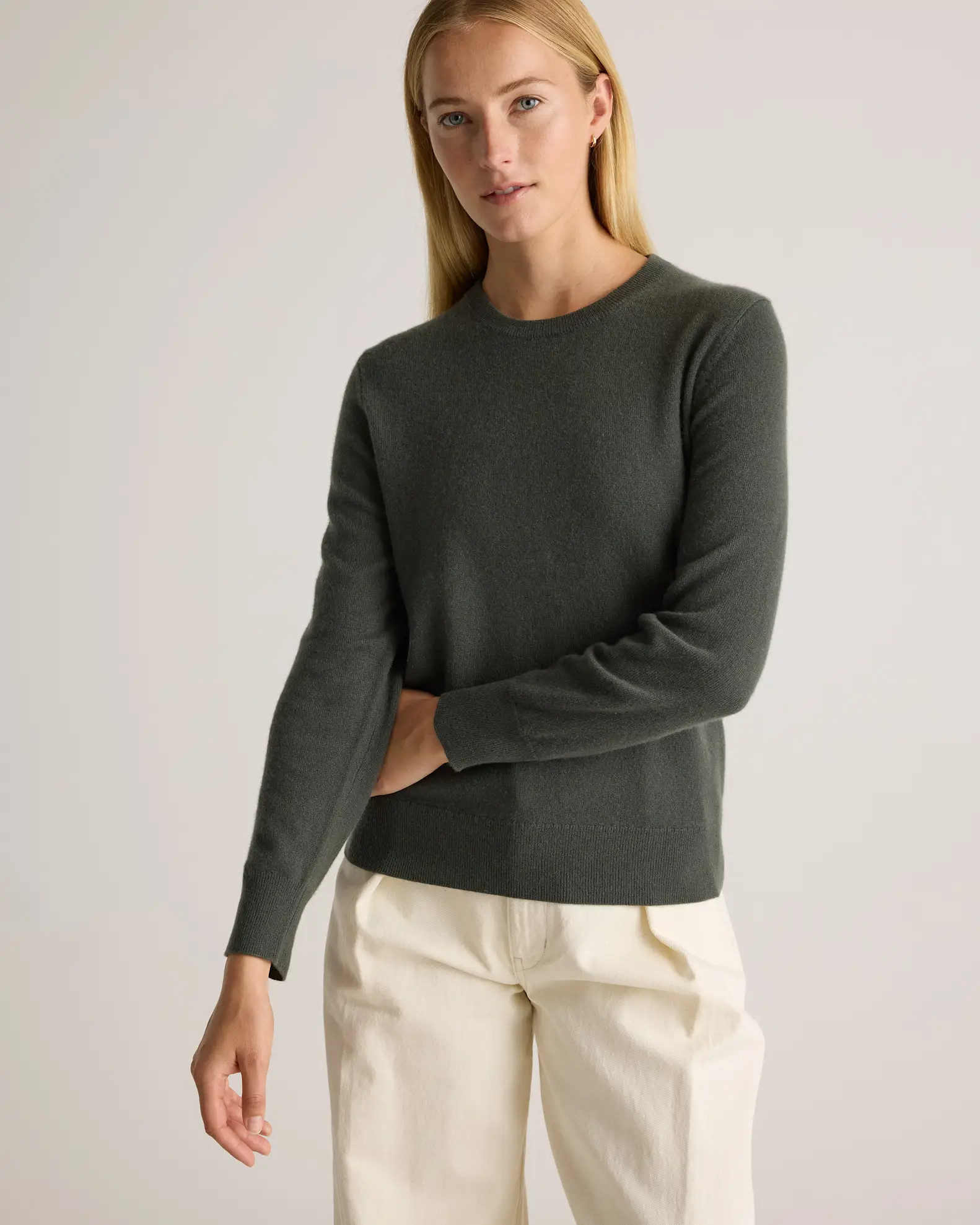 Mongolian Cashmere Crewneck Sweater | Quince