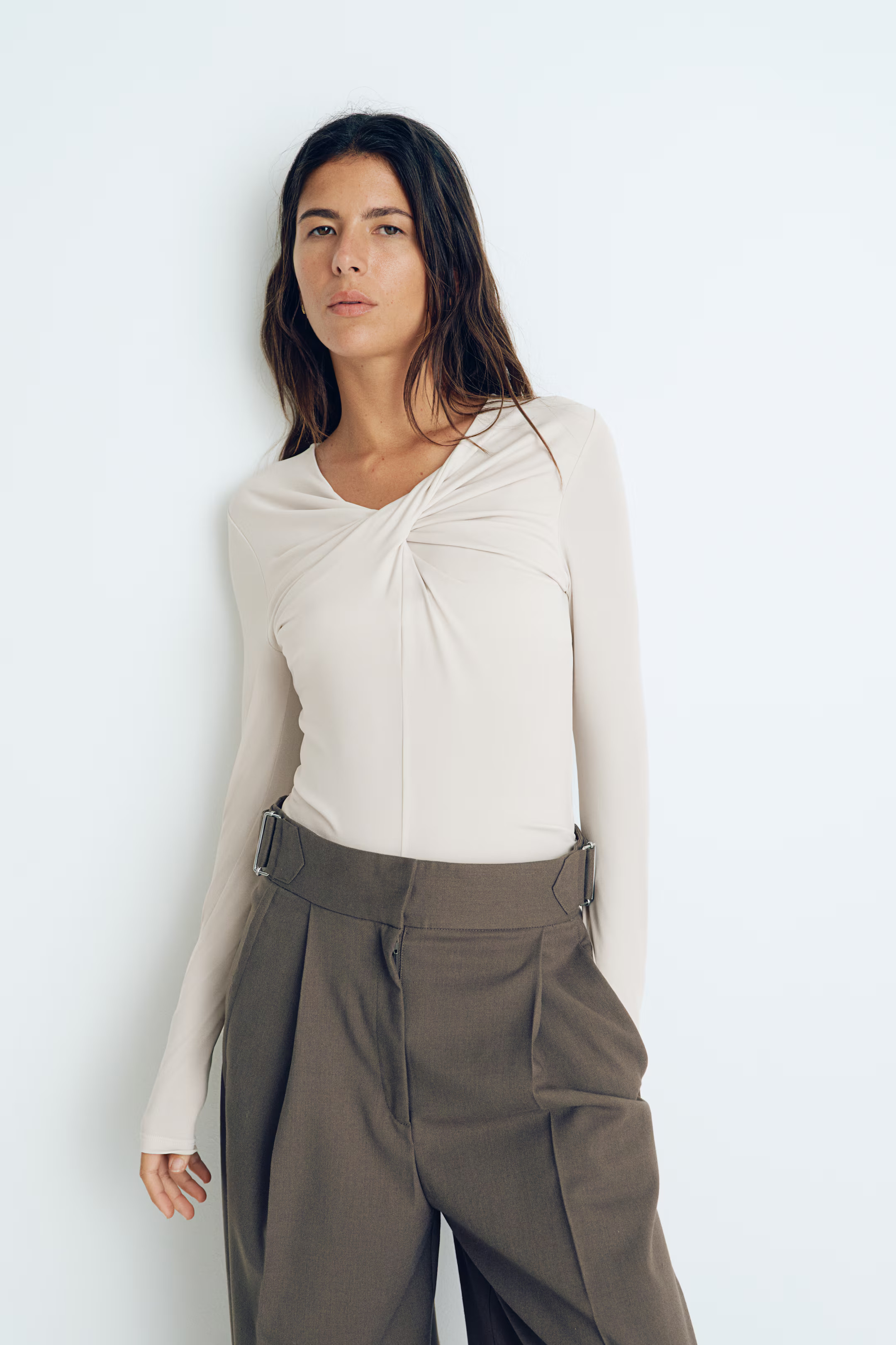 Twisted-Detail Top | H&M (US + CA)