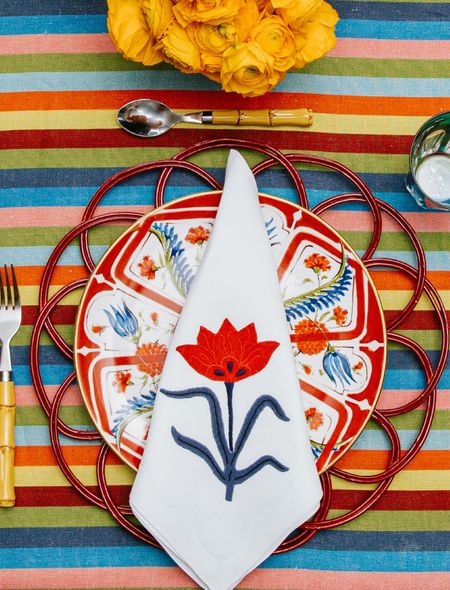 NEW POST: 16 Colorful Finds for a Happy Table