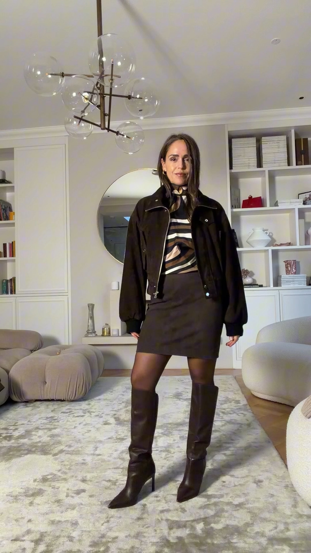 Silk and suede. Chocolate and all the other shades of brown too. Cutest date night outfit 

#LTKeurope #LTKspring #LTKuk