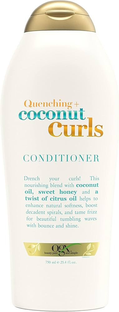 OGX Coconut Curls Conditioner, 25.4 fl oz | Amazon (US)