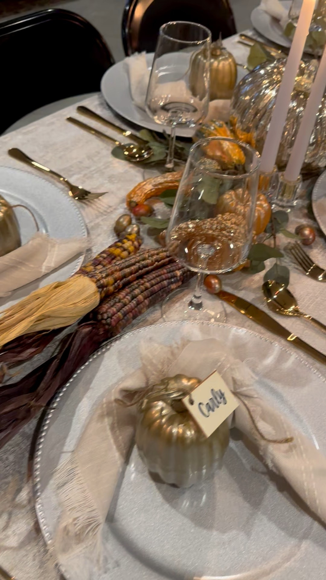 A dreamy tablescape for hosting Friendsgiving or Thanksgiving 🍁 🦃  #thanksgivingg

#LTKHoliday #LTKParties #LTKSeasonal