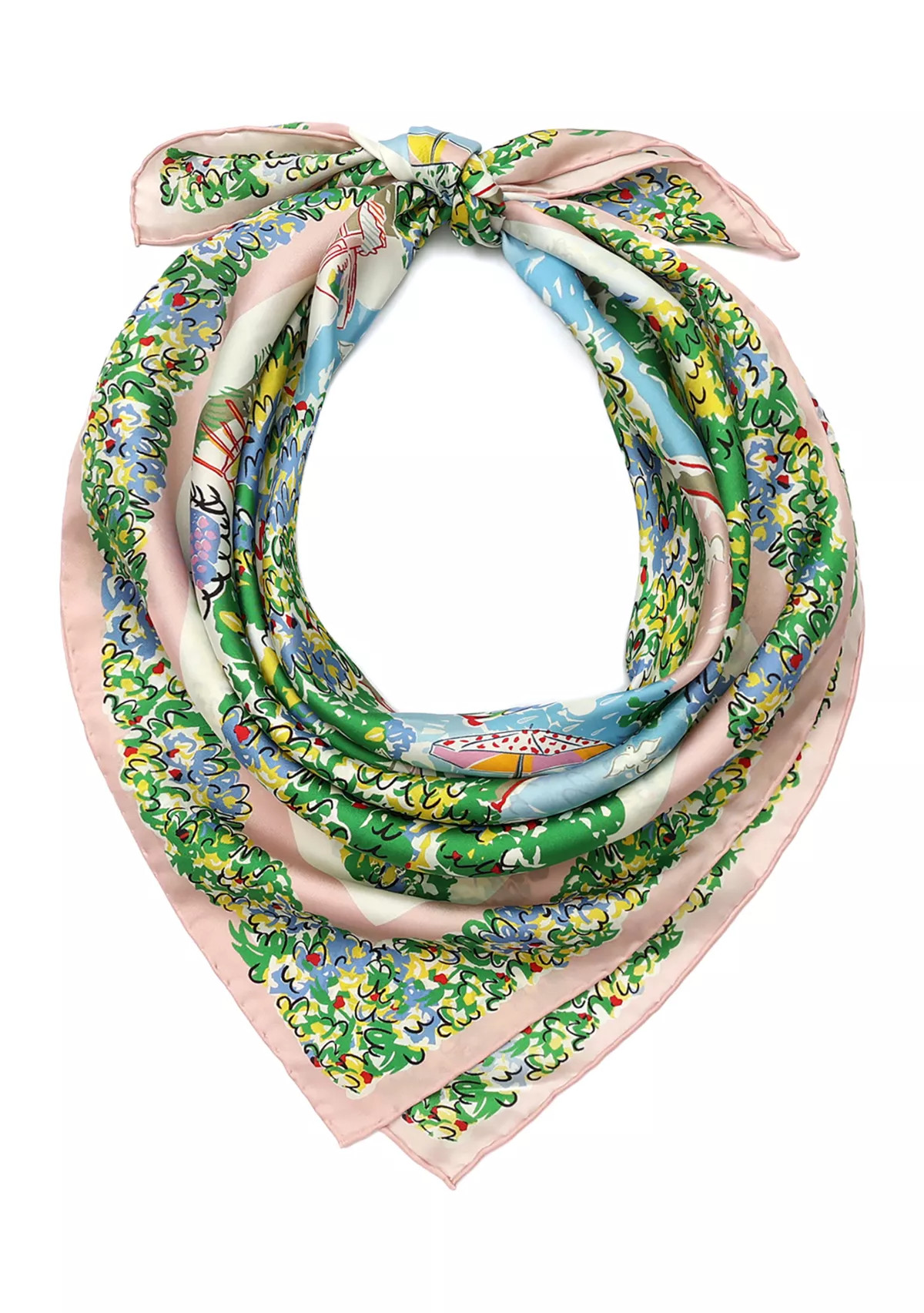 kate spade new york®Springtime Gardens Silk Square Scarf | Belk