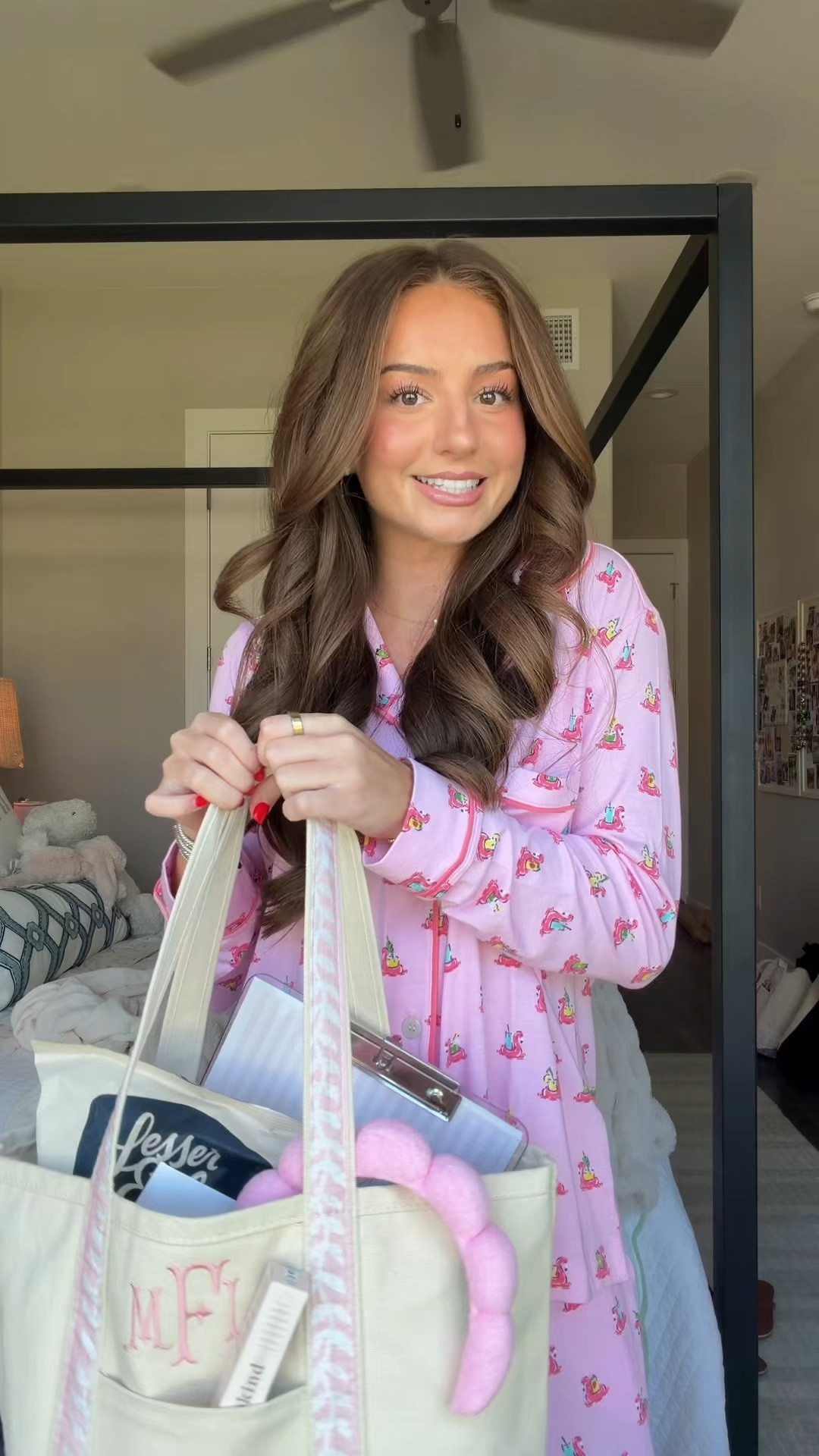 what we put in our recruitment team sleepover bags🩷🩷🩷 @Printfresh

#LTKootd #LTKvlog