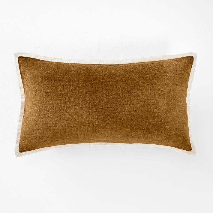 Classic Cotton Velvet Pillow Cover | West Elm (US)
