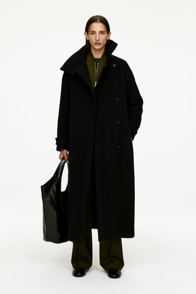 Oversized Wool-Blend Coat | Arket UK