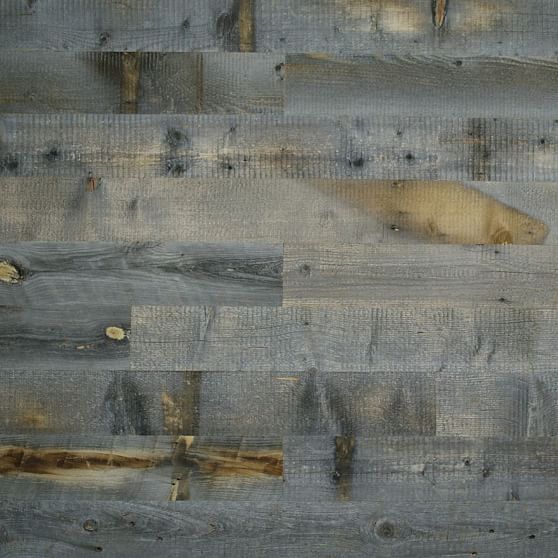 Stikwood Wall Decor, Reclaimed Weathered Wood, 20 sq. ft. | West Elm (US)