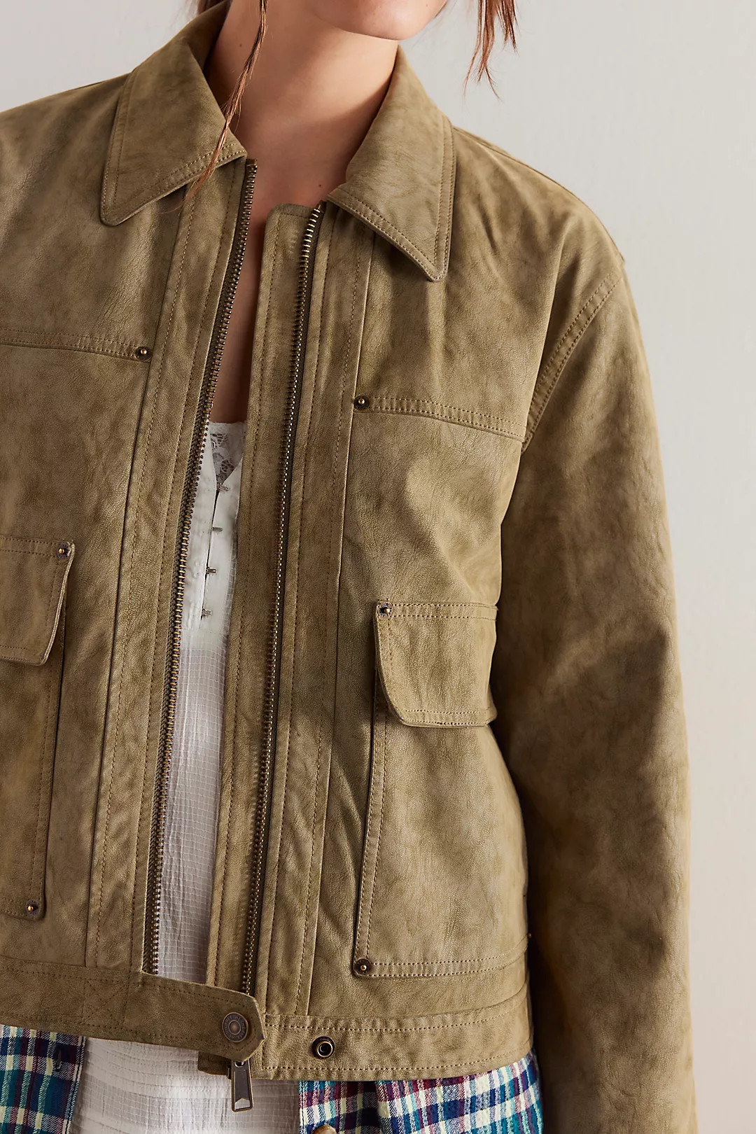 We The Free Blair Vegan Suede Jacket | Free People (Global - UK&FR Excluded)