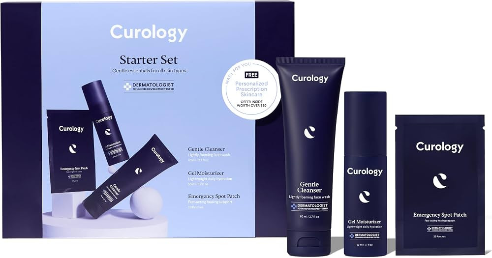 Curology Skin Care Starter Gift Set, Beauty Holiday Self Care Gifts for Women and Men with Emerge... | Amazon (US)